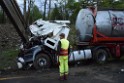 VU Gefahrgut LKW umgestuerzt A 4 Rich Koeln Hoehe AS Gummersbach P551